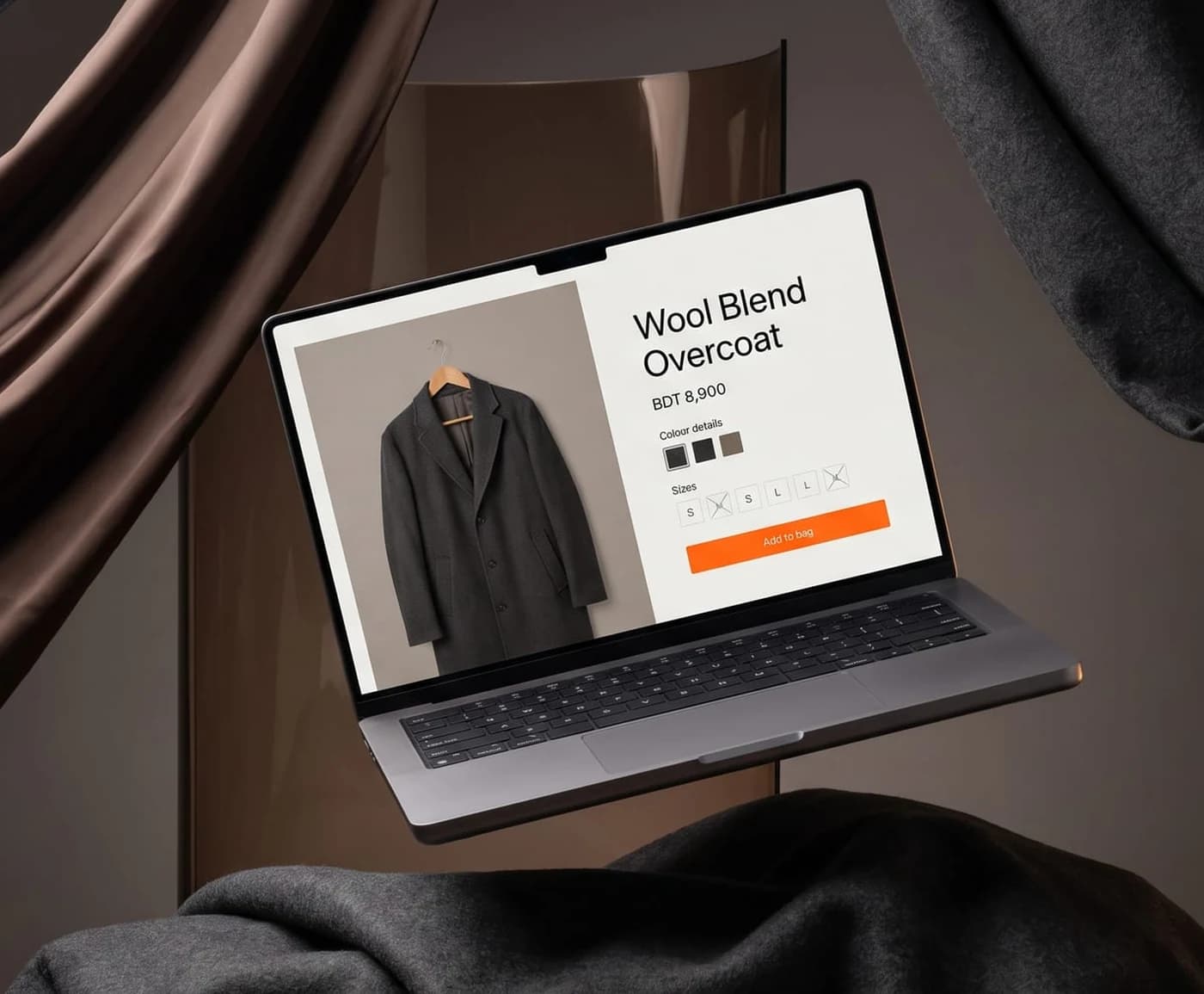 eCommerce storefront and merchandising screens