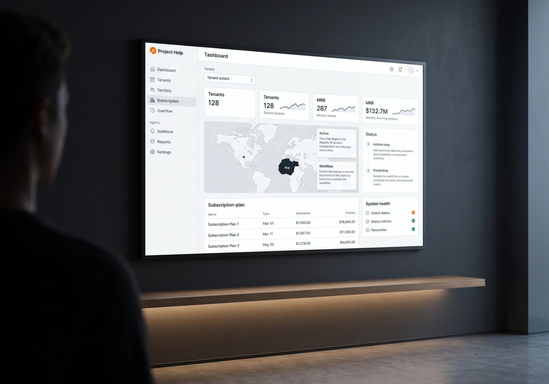 SaaS Platform Development — engineering work in progress